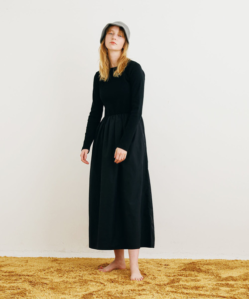 BABU-BU(バブーブ)の「<カップ付き>BRA TOP GATHERED ONEPIECE(ワンピース・レディース・ブラック/グレー・ONE SIZE)」の16枚目の写真