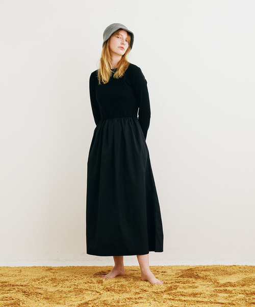 BABU-BU(バブーブ)の「<カップ付き>BRA TOP GATHERED ONEPIECE(ワンピース・レディース・ブラック/グレー・ONE SIZE)」の18枚目の写真