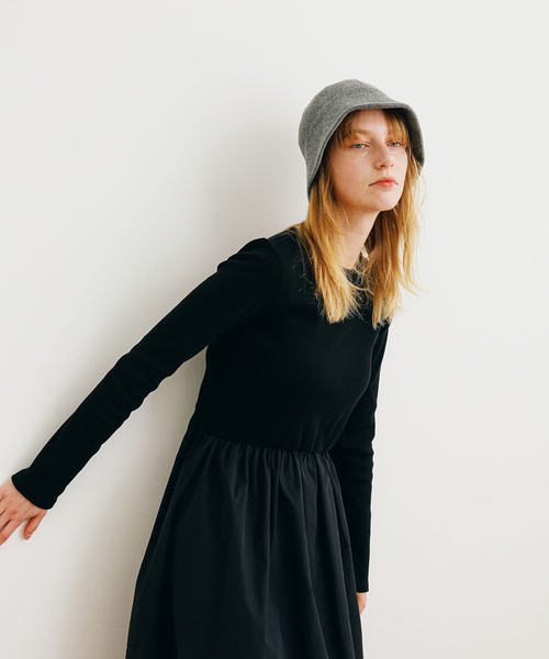 BABU-BU(バブーブ)の「<カップ付き>BRA TOP GATHERED ONEPIECE(ワンピース・レディース・ブラック/グレー・ONE SIZE)」の20枚目の写真