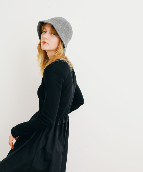 BABU-BU(バブーブ)の「<カップ付き>BRA TOP GATHERED ONEPIECE(ワンピース・レディース・ブラック/グレー・ONE SIZE)」の21枚目の写真