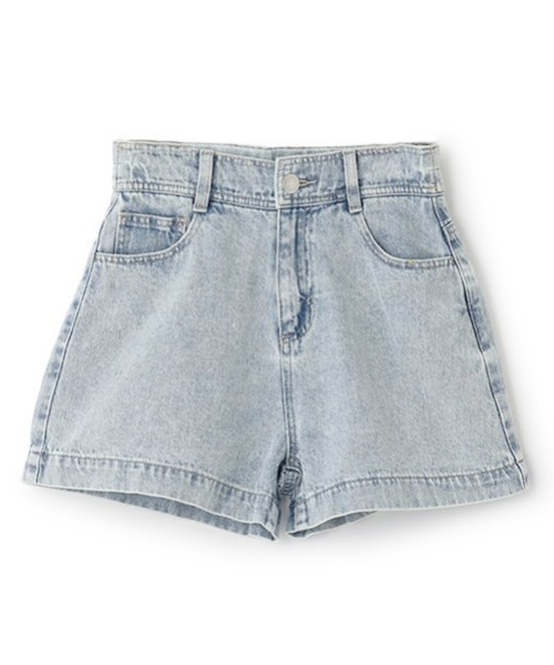 LOVETOXIC（ラブトキシック）の「【GOODPRICE】【綿100％】プレートロゴデニムショートパンツ（デニムパンツ・キッズ・ライトブルー/ブルー/グレー・M/L/SS/S）」の19枚目の写真