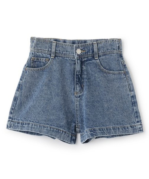 LOVETOXIC（ラブトキシック）の「【GOODPRICE】【綿100％】プレートロゴデニムショートパンツ（デニムパンツ・キッズ・ライトブルー/ブルー/グレー・M/L/SS/S）」の20枚目の写真