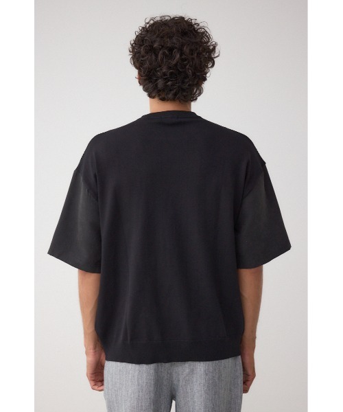 AZUL by moussy(アズールバイマウジー)の「フェイクスウェード切替ニットトップス(ニット/セーター・メンズ・ライトグレー/ブラック/ライトベージュ・FREE)」の13枚目の写真