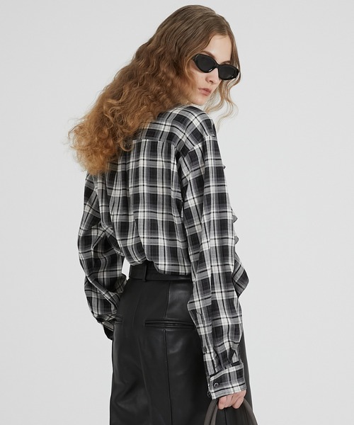 PRANK PROJECT（プランクプロジェクト）の「ラッフルブラウス / Ruffle Blouse（シャツ/ブラウス・レディース・ホワイト/ブルー/ブラック・FREE）」の4枚目の写真