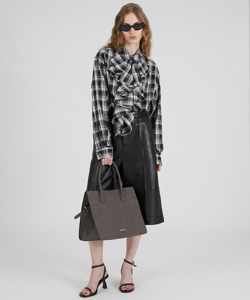 PRANK PROJECT（プランクプロジェクト）の「ラッフルブラウス / Ruffle Blouse（シャツ/ブラウス・レディース・ホワイト/ブルー/ブラック・FREE）」の22枚目の写真