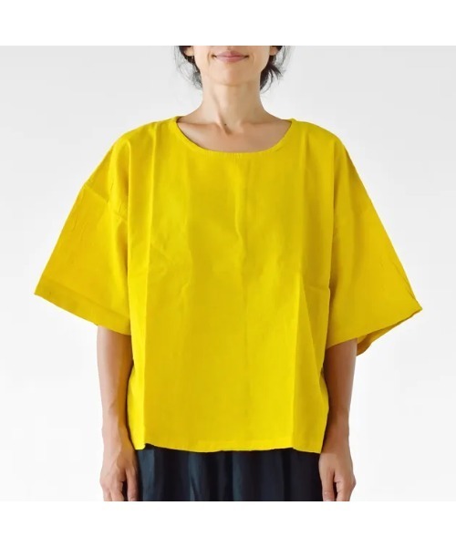 DO Original（ドー オリジナル）の「カットソー ショート /ヂェン先生の日常着（Tシャツ/カットソー・レディース・イエロー/ピンク/コーラルピンク/レッド/アイボリー/ネイビー/ブラック/ライトグレー/グリーン・FREE）」の15枚目の写真