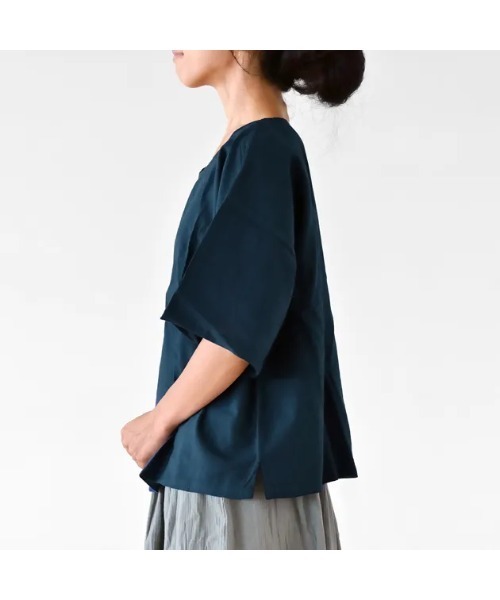 DO Original（ドー オリジナル）の「カットソー ショート /ヂェン先生の日常着（Tシャツ/カットソー・レディース・イエロー/ピンク/コーラルピンク/レッド/アイボリー/ネイビー/ブラック/ライトグレー/グリーン・FREE）」の19枚目の写真