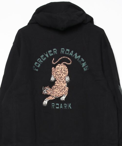 ROARK REVIVAL（ロアークリバイバル）の「【ROARK】"F.ROAMING" P/O HOOD SWEAT（パーカー・メンズ・ブラック・X-LARGE/LARGE/MEDIUM）」の3枚目の写真