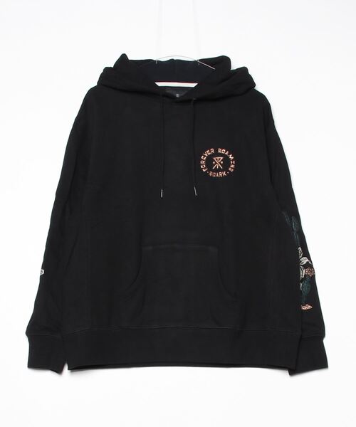 ROARK REVIVAL（ロアークリバイバル）の「【ROARK】"F.ROAMING" P/O HOOD SWEAT（パーカー・メンズ・ブラック・X-LARGE/LARGE/MEDIUM）」の6枚目の写真