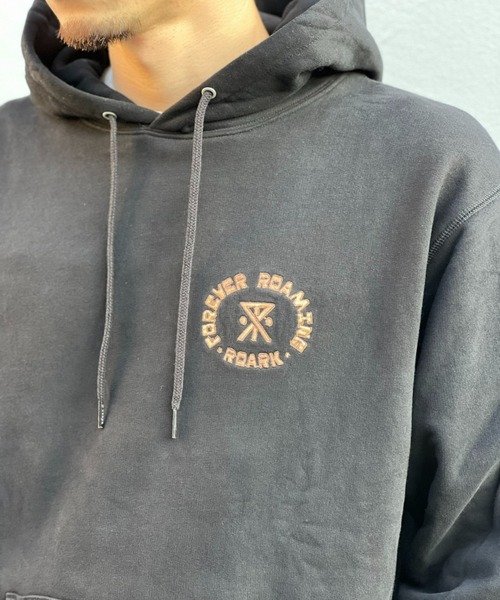 ROARK REVIVAL（ロアークリバイバル）の「【ROARK】"F.ROAMING" P/O HOOD SWEAT（パーカー・メンズ・ブラック・X-LARGE/LARGE/MEDIUM）」の8枚目の写真
