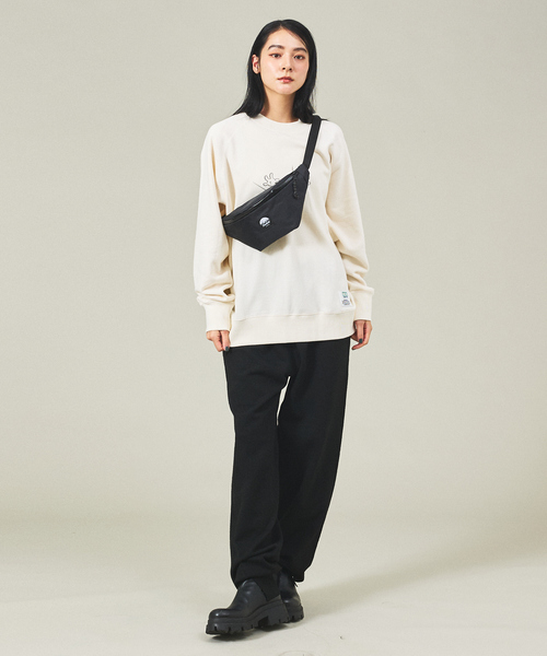 Flowfold(フローフォールド)の「【Flowfold/フローフォールド】Fanny Pack /ファニーバック/ウエストポーチ/- Large(ショルダーバッグ・メンズ・ブラック/ダークベージュ・フリー)」の9枚目の写真