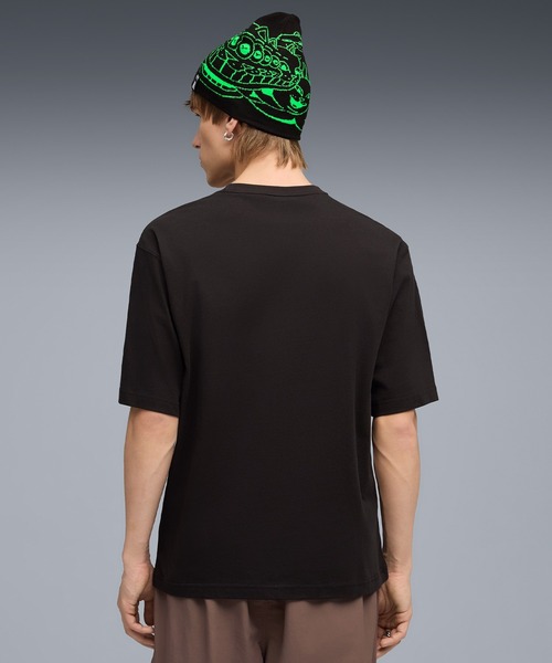 PUMA(プーマ)の「PUMA/プーマ RIPNDIPコラボ RELAXED POCKET 半袖Tシャツ 633779(Tシャツ/カットソー・メンズ・ブラウン/ブラック・M/L/XL)」の4枚目の写真