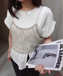 CORNERS | ネップメッシュビスチェ(キャミソール)