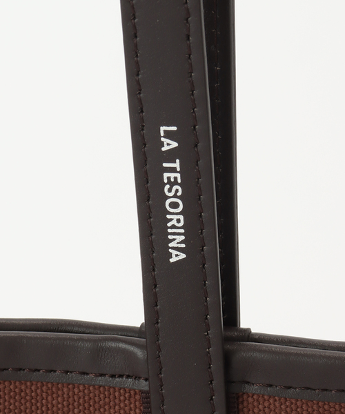 JOURNAL STANDARD（ジャーナルスタンダード）の「【LA TESORINA /ラ テゾリーナ】SECCHIERO（ショルダーバッグ・レディース・ブラウン/ブラック・FREE）」の12枚目の写真