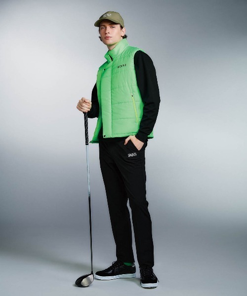 archivio（アルチビオ）の「<MENS>ジップアップ撥水中綿ベスト（ベスト・メンズ・ブラック/ホワイト/ライトグリーン/ブルー・M/LL/L）」の8枚目の写真