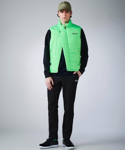 archivio（アルチビオ）の「<MENS>ジップアップ撥水中綿ベスト（ベスト・メンズ・ブラック/ホワイト/ライトグリーン/ブルー・M/LL/L）」の10枚目の写真