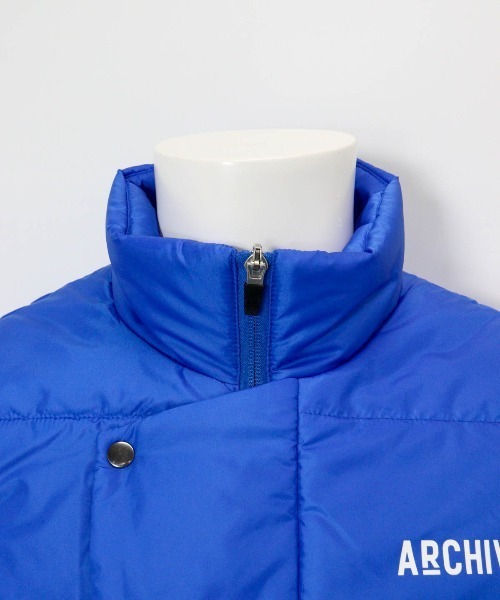 archivio（アルチビオ）の「<MENS>ジップアップ撥水中綿ベスト（ベスト・メンズ・ブラック/ホワイト/ライトグリーン/ブルー・M/LL/L）」の9枚目の写真