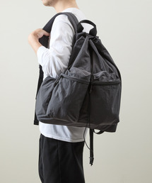 SLOW | SLOW スロウ / Span nylon draw string day pack 撥水スパンナイロンドローストリングデイパック リュックサック / 586S127P(バックパック/リュック)
