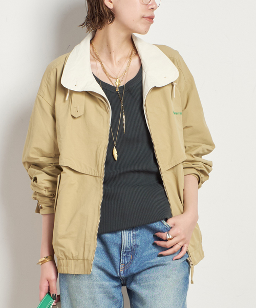 ▪️GREEN BUTTER グリーンバター Trucker Jacket 柄 GREEN BUTTER/グリーンバター】Cotton Layered Trucker Jacket