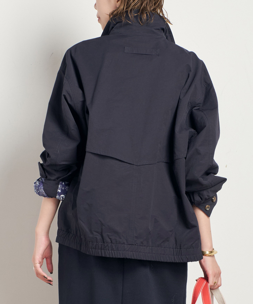 GREEN BUTTER/グリーンバター】Cotton Layered Trucker Jacket