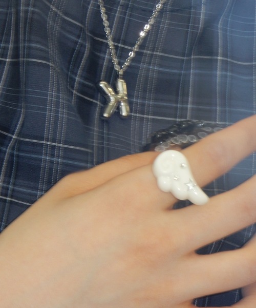 Birthday room（バースデイルーム）の「エンジェルリング/Angel Ring（リング・レディース・ホワイト・FREE）」の16枚目の写真