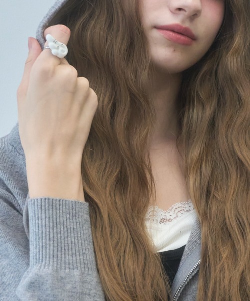 Birthday room（バースデイルーム）の「エンジェルリング/Angel Ring（リング・レディース・ホワイト・FREE）」の6枚目の写真