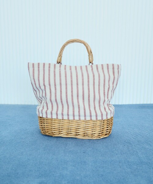DULTON(ダルトン)の「DULTON/ダルトン MARKET TOTE BASKET WITH COOLER マーケット トート バスケット ウィズ クーラー(トートバッグ・レディース・レッド/サックスブルー・ONE SIZE)」の19枚目の写真