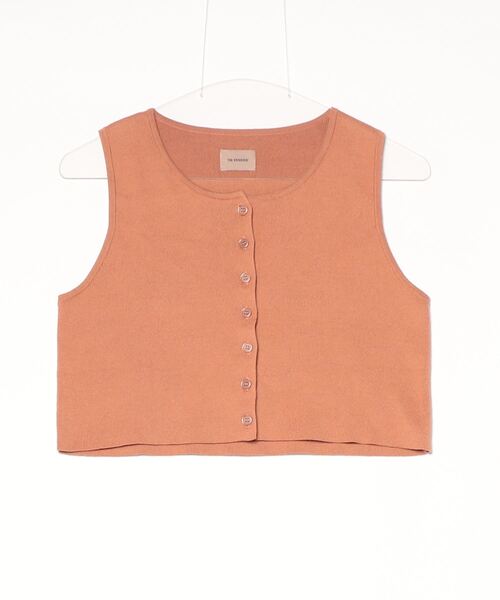 トップス shishikui east トップス THE SHISHIKUI knit cami | blue grey SHISHIKUI