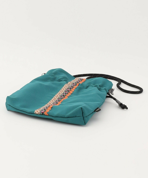 FRAPBOIS（フラボア）の「チロリアンBAG（ショルダーバッグ・レディース・エメラルド/ブラック・FREE）」の8枚目の写真