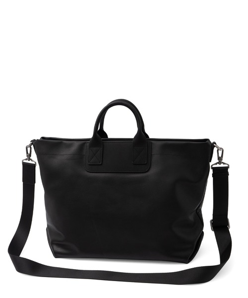 VitaFelice（ヴィータフェリーチェ）の「本革2WAYトートバッグ（仕切りポケット付き）（トートバッグ・メンズ・ブラック・FREE）」の22枚目の写真