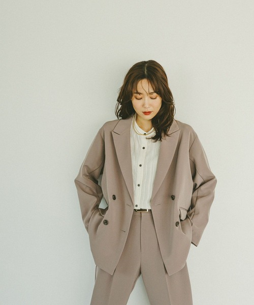 ウツクシルエットWクロスジャケット グローバルワーク　GLOBAL WORK GLOBAL WORK｜ウツクシルエットWクロスジャケット/603985 | Rakuten