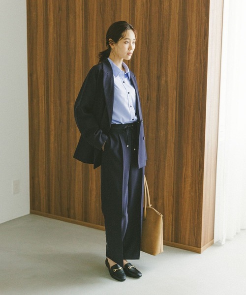 セール】ウツクシルエットWクロスジャケット/572240（テーラード