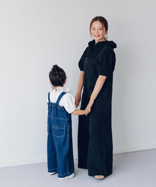 URBAN RESEARCH Sonny Label（アーバンリサーチサニーレーベル）の「NaokoTakayamaデニムオーバーオール（サロペット/オーバーオール・レディース・ブラック/インディゴブルー・36/38）」の13枚目の写真