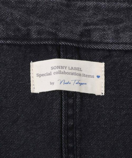 URBAN RESEARCH Sonny Label（アーバンリサーチサニーレーベル）の「NaokoTakayamaデニムオーバーオール（サロペット/オーバーオール・レディース・ブラック/インディゴブルー・36/38）」の10枚目の写真