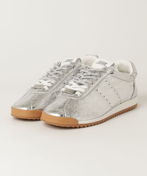 STEVE MADDEN(スティーブマデン)の「STEVE MADDEN スティーブマデン MIRAGE-SM ミラージュ クラッシュ スニーカー(スニーカー・レディース・シルバー/ブラック・24.0cm/23.0cm/24.5cm/23.5cm/22.5cm/25.0cm)」の2枚目の写真