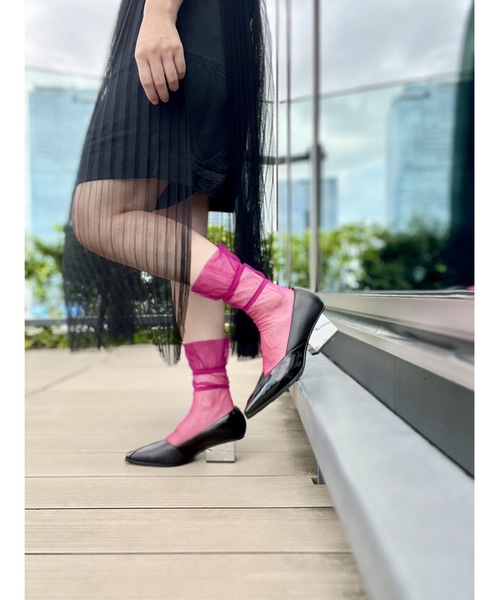 UNITED NUDE(ユナイテッドヌード)の「Layer Raila Mid(パンプス・レディース・ブラック×シルバー/ブラック×ゴールド/チェリーレッド/レモンイエロー・35/39/36/37/38)」の5枚目の写真