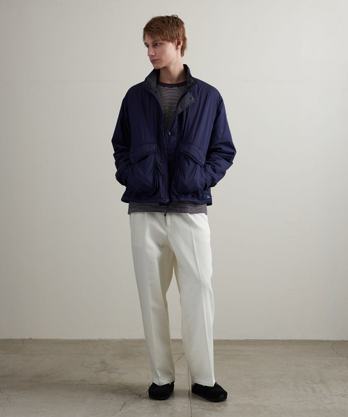 セール】【マルチサイズ】チノ ワイドストレート スラックス