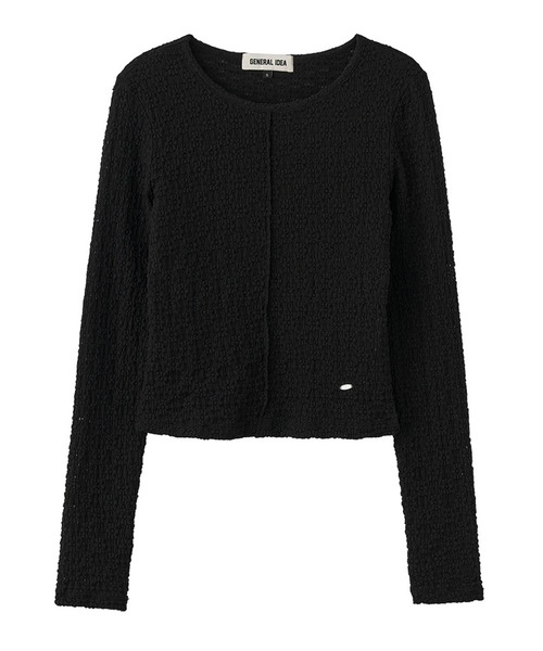 GENERAL IDEA（ジェネラルアイデア）の「GENERAL IDEA/ジェネラルアイディア lace pintuck long sleeve t-shirts カットソー（Tシャツ/カットソー・レディース・ブラック/クリーム/ホワイト・S/M/L）」の18枚目の写真