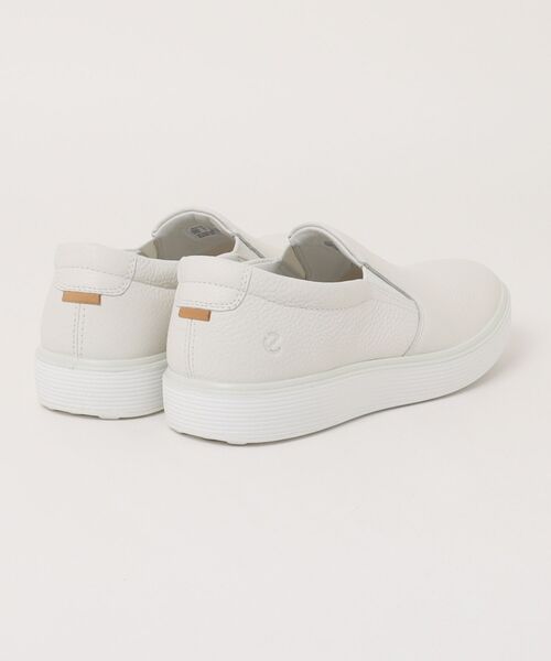 ECCO(エコー)の「シンプル上質 SOFT 60 本革スリッポン 軽量 高品質レザー(スリッポン・レディース・ホワイト・40/41/42)」の2枚目の写真