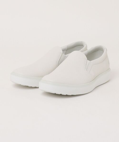 ECCO(エコー)の「シンプル上質 SOFT 60 本革スリッポン 軽量 高品質レザー(スリッポン・レディース・ホワイト・40/41/42)」の1枚目の写真