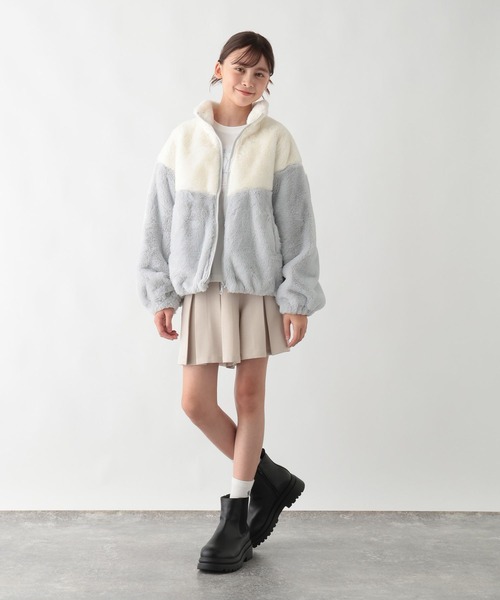 GLOBAL WORK（グローバルワーク）の「洗える防風ふわもこブルゾン