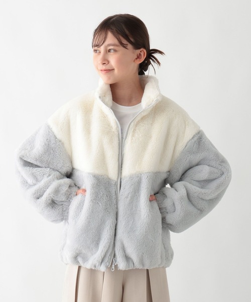 GLOBAL WORK（グローバルワーク）の「洗える防風ふわもこブルゾン