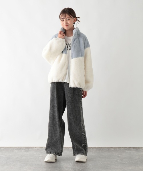 洗える防風ふわもこブルゾン/577750（ブルゾン）｜GLOBAL WORK