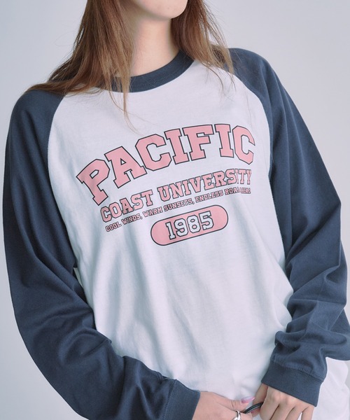 ROOPTOKYO(ループトウキョウ)の「Raglan long sleeve T-shirt / ラグランロングスリーブTシャツ 2026年 夏 夏服(Tシャツ/カットソー・レディース・ブラック/ネイビー/レッド・FREE)」の8枚目の写真