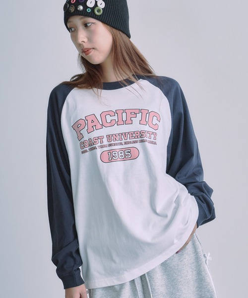 ROOPTOKYO(ループトウキョウ)の「Raglan long sleeve T-shirt / ラグランロングスリーブTシャツ 2026年 夏 夏服(Tシャツ/カットソー・レディース・ブラック/ネイビー/レッド・FREE)」の11枚目の写真