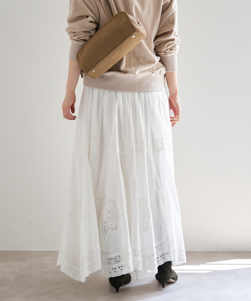 IENA イエナ コットンレーススカート コットンレーススカート | イエナ(IENA) | マルイウェブチャネル