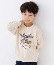 chil2 | 綿100% プリント裏毛トレーナー(スウェット)