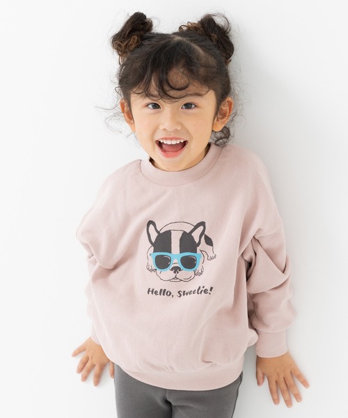 chil2（チルツー）の「綿100% プリント裏毛トレーナー（スウェット・キッズ・A/B/C/D/E/F/G/H/I/J/K/L/M/N/O/P・80ｃｍ/90cm/110cm/100cm/120cm/130cm/140cm）」の12枚目の写真