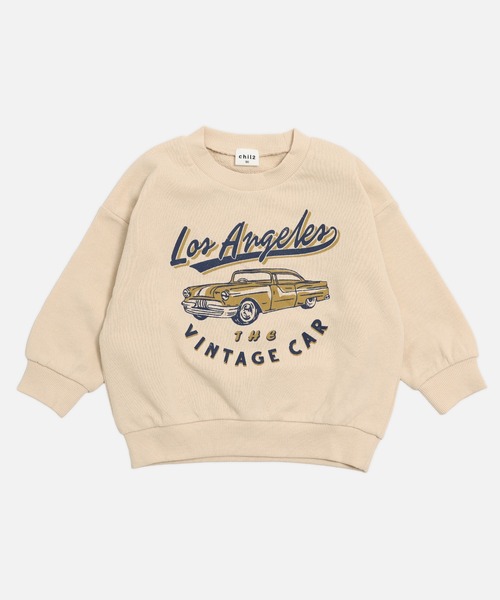 chil2（チルツー）の「綿100% プリント裏毛トレーナー（スウェット・キッズ・A/B/C/D/E/F/G/H/I/J/K/L/M/N/O/P・80ｃｍ/90cm/110cm/100cm/120cm/130cm/140cm）」の17枚目の写真