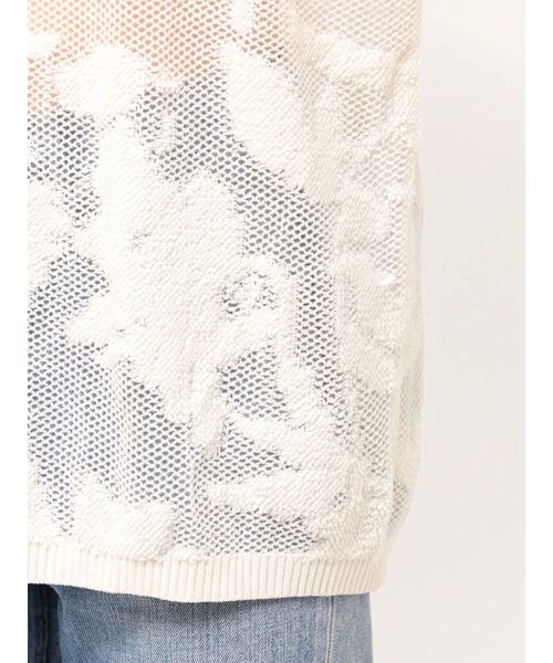 Ungrid（アングリッド）の「バックデザインシアーニット（ニット/セーター・レディース・アイボリー/ブラック/イエロー・FREE）」の22枚目の写真